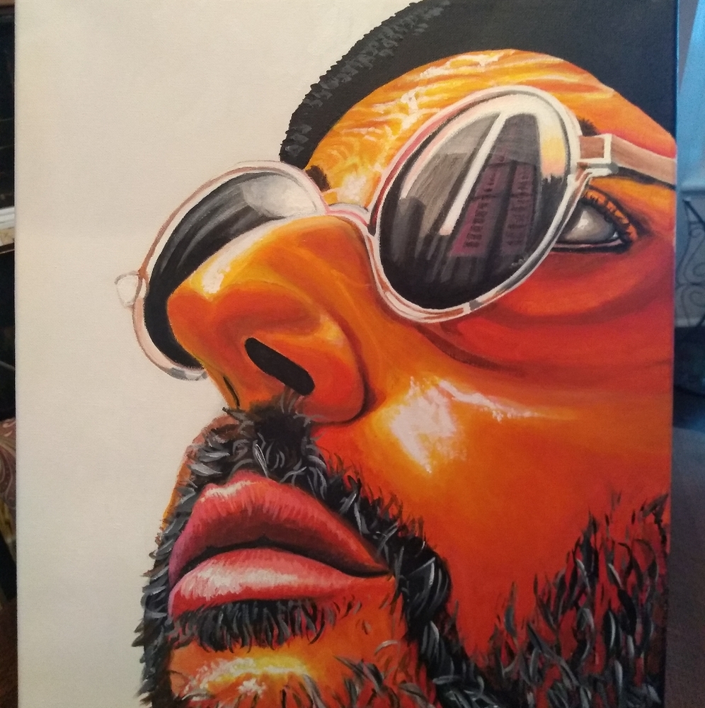 Painting on canvas original acrylic art